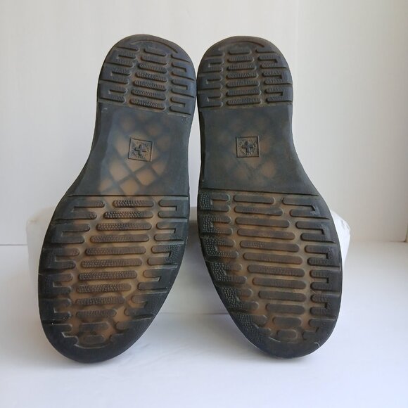 Dr. Martens Black Leather 'Zavala' 8 Hole Combat Boots New WOB Sz US W 7.5 M 6 - Picture 8 of 12